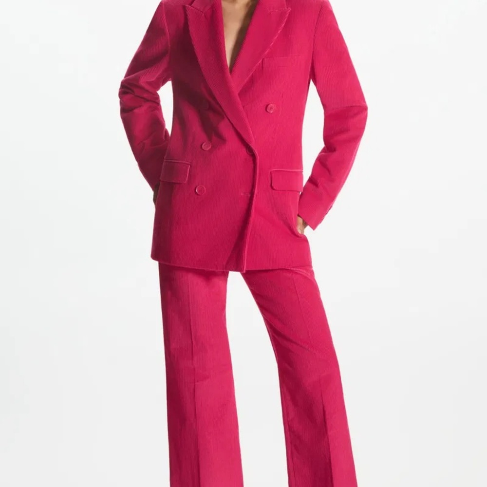 COS flared corduroy trousers